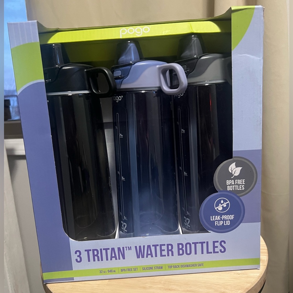 NEW IN BOX WATER BOTTLES